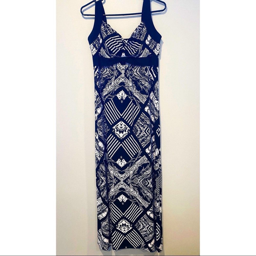 Style & Company NWT Chevron Scarf Small Maxi Dress